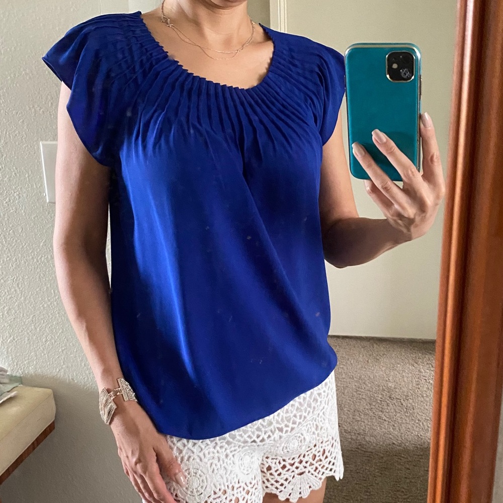 Royal blue blouse- Ann Taylor
